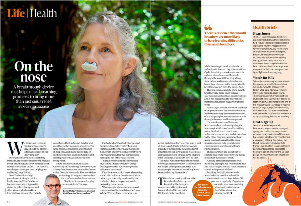 New Zealand Listener: On the Nose
